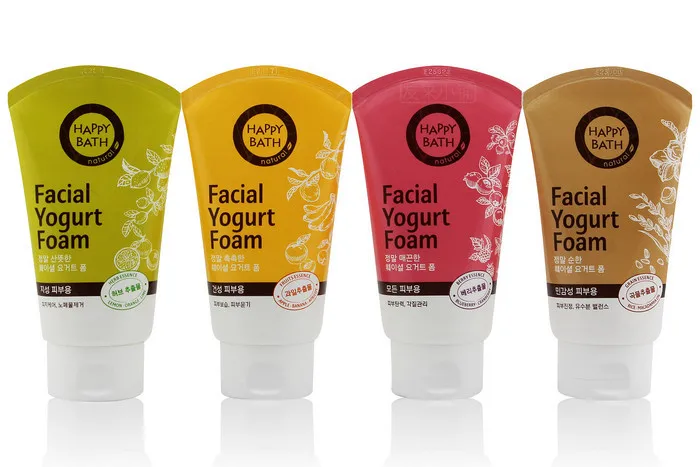 happy face facial washing cream