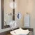 

2019 New 360 degree Flexible lighted Makeup Mirror 10x Magnifying vanity Shaving Mirror with LED light bathroom bedroom lamp