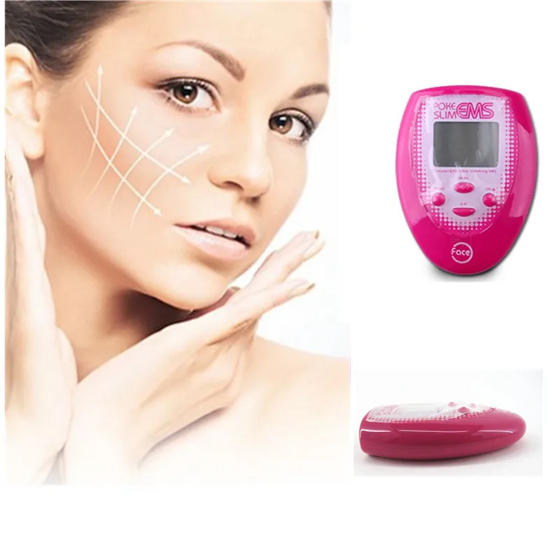 Slimming Face Massage Massagers Digital Tens Therapy Electrode Acupuncture Massager Machine Nerve Muscle Stimulator Health Care