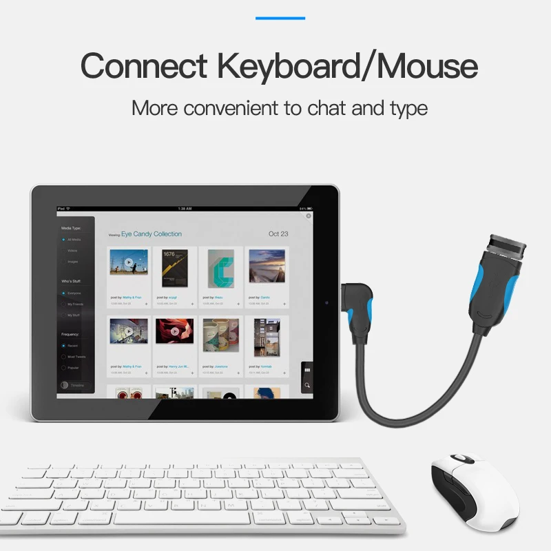 Кабель адаптер Vention Micro USB OTG 2 0 для Samsung Xiaomi Redmi note 3 Sony Huawei OTG|Переходники и адаптеры|