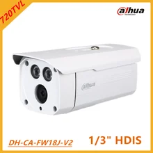 Dahua 720TVL Analog Security Camera DH-CA-FW18J-V2 1/3 HDIS Smart IR distance 50m 2D noise reduction Waterproof IP66 Outdoor use