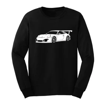 

Mens 991 GT3 RSR RS Long Sleeve T-Shirts Casual Men Tee