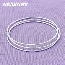 925 argento Multi Cerchio del Braccialetto di Fascino Braccialetti Per Le Donne Degli Uomini Gioielli In Argento