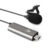 MAONO – Microphone Lavalier à condensateur USB, mains libres, col de chemise, à clipser, pour ordinateur, Youtube, Skype, ordinateur portable ► Photo 2/6