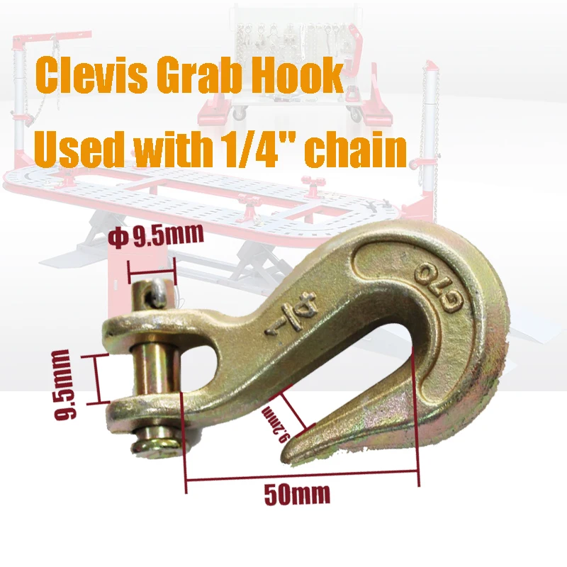 clevis grab hook 5