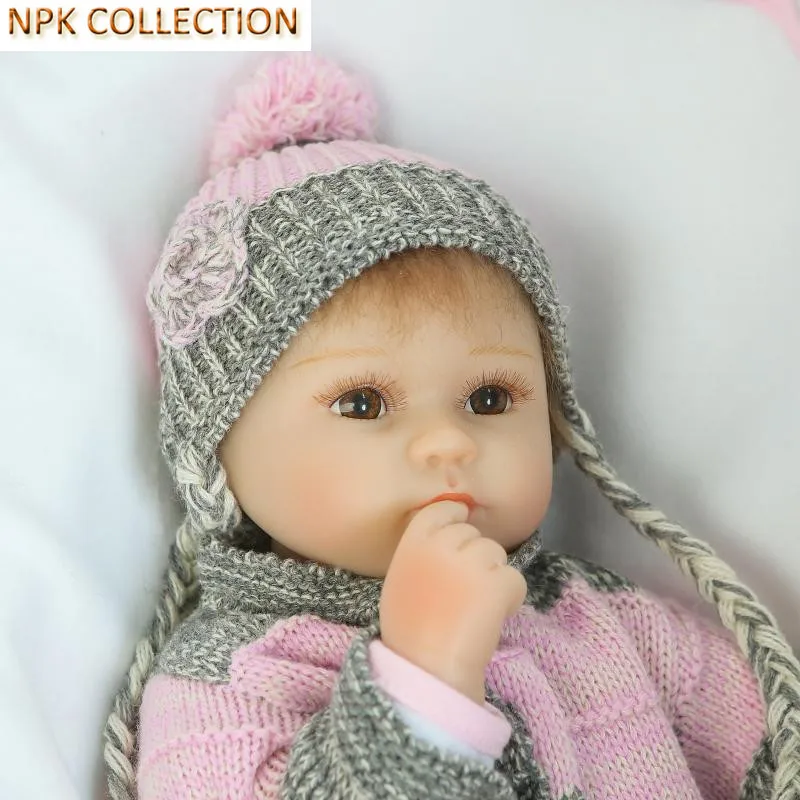 Silicone Lifelike Reborn Baby Doll For Girls Kawaii ...