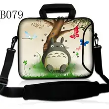 Тоторо сумка на плечо для ноутбука защитный чехол на молнии для ноутбука чехол для компьютера 11 13 14 15 дюймов для Macbook Air Pro retina