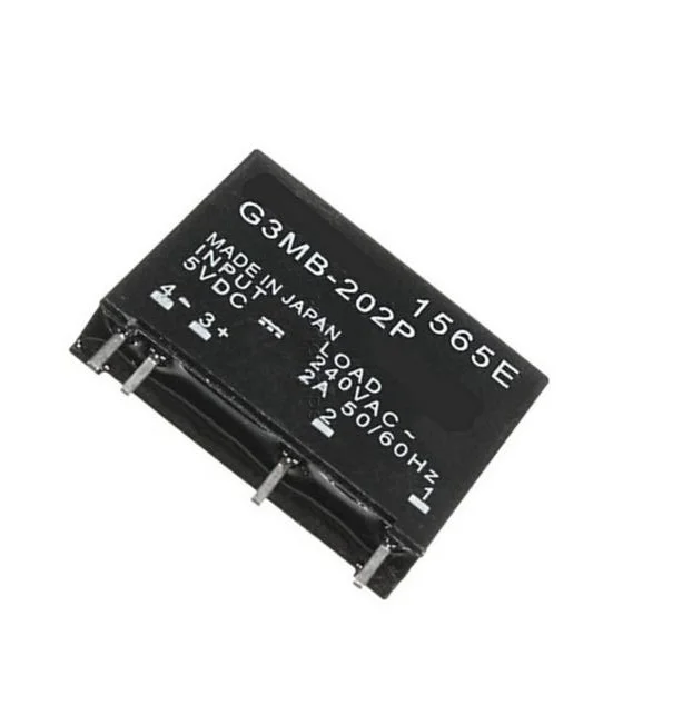 5 шт. релейный модуль G3MB-202P G3MB 202 P DC-AC PCB ССР в DC Out 240 AC 2A твердотельные реле Модуль