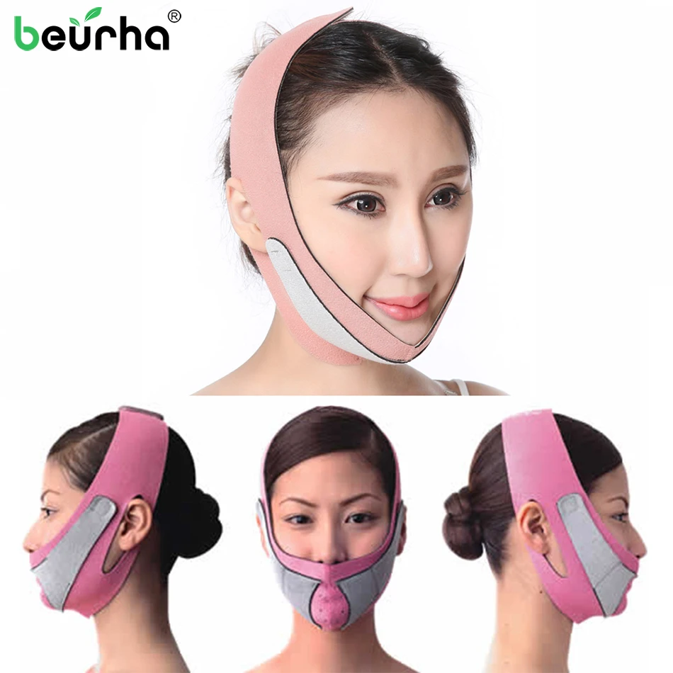 

Sleeping Slimming Massage Face Lift Slim Band Slimmer Neck Exerciser Chin Reduce Double Belt Mask Frontal Enhanced Health Care