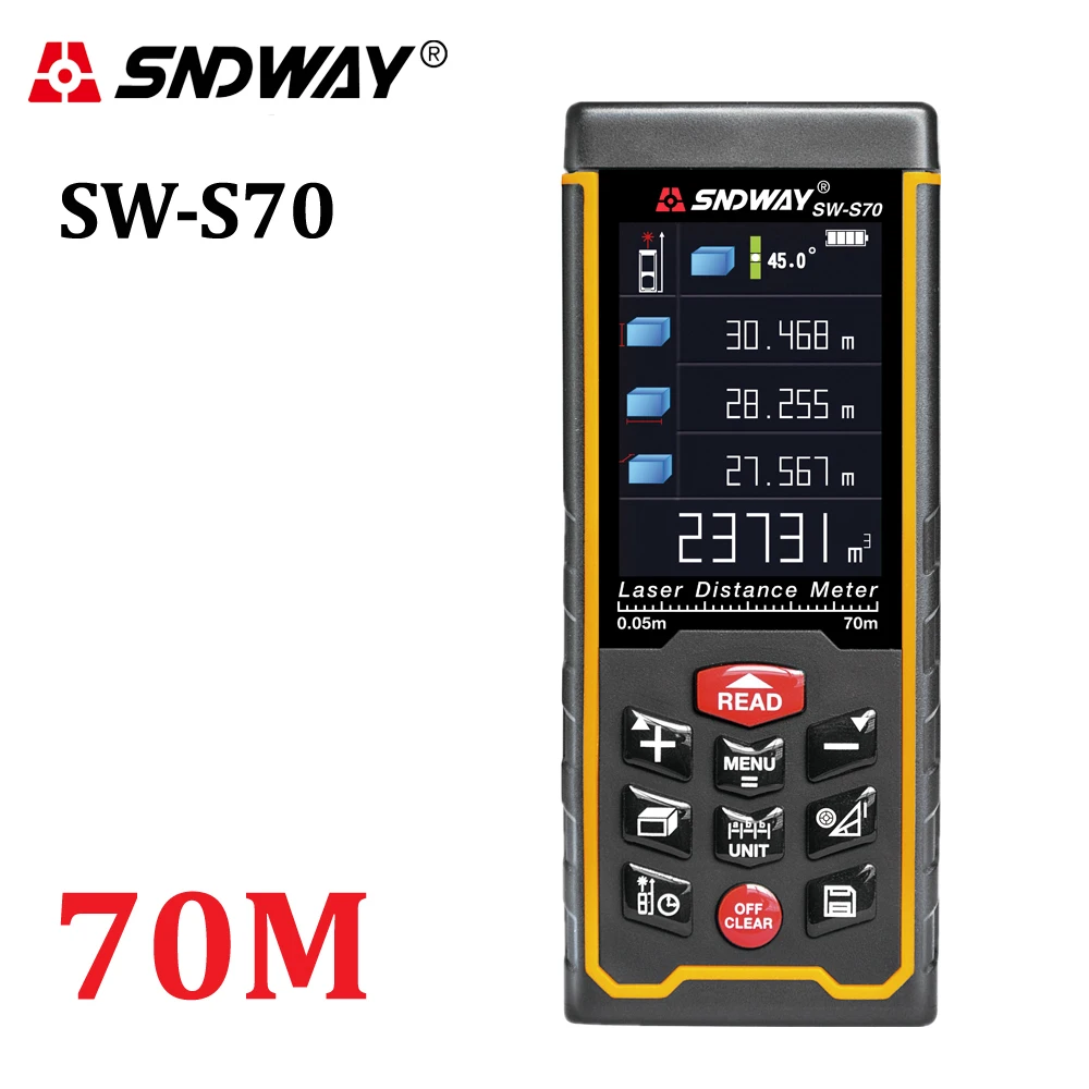 Sndway Rechargeable Laser Rangefinder Camera Range Finder 120m 80m 100m 70m 50m Laser Distance Meter Digital Trena Lazer Measure Sndway Rechargeable Laser Rangefinder Camera Range Finder 120m 80m 100m 70m 50m Laser Distance Meter Digital Trena Lazer Measure