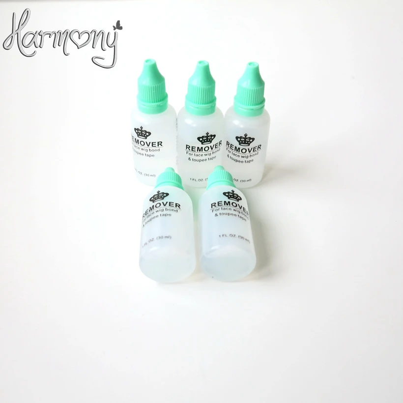 5 bottles Tape Adhesives Remover For Tape Hair Double-Sided Tape Glue Remover For 360 Lace Frontal Wig/Closure Tape Remover