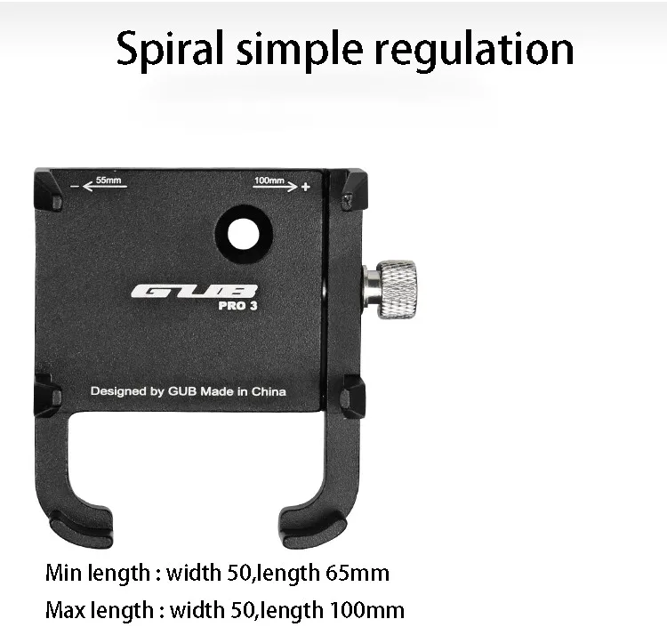 GUB Универсальный 3,5-6,5 дюймовый велосипедный держатель для телефона вращающийся/не вращающийся противоскользящие навигационные стойки дорожный велосипед держатель для телефона Pro 3