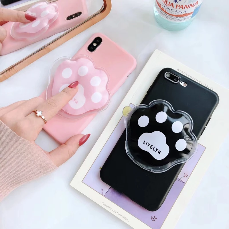 

Korea Japan 3D liquid cat claw cute soft case for iphone 5 5s 6 6s 7 8 plus X cover for Samsung galaxy S6 S7 edge S8 S9 note 8