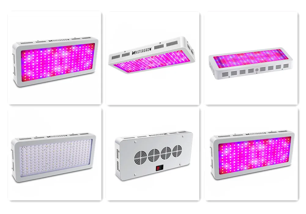 Полный спектр 300/600/800/900/1000/1200/1800/2000W LED Grow Light 410-730nm для комнатных растений и цветок парниковых расти палатку