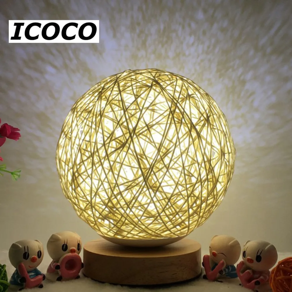Светодио дный светодиодный лунный свет 3D принт волшебный проекционный ночник лампа настольная лампа шар сенсорный переключатель домашний