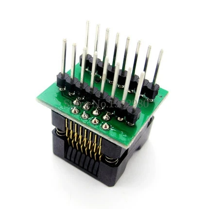 SOP16 to DIP16 IC тестирование ожога розетка чип программатор адаптер узкого типа