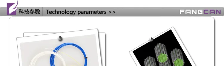 5 шт. FANGCAN BG66 бадминтонных струн для игры в бадминтон ракетки 0,66 мм Диаметр 20-25 фунтов