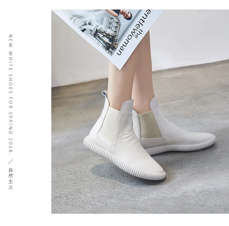 Женские зимние ботинки; ботильоны из натуральной кожи; винтажная Повседневная обувь; фирменный дизайн; женские ботинки ручной работы в стиле ретро