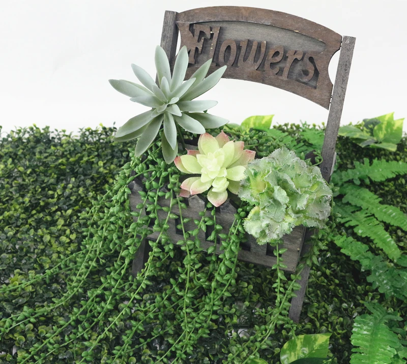 JAROWN Simulation Succulent Plants Artificial Lover Tears Green Rattan Wall Hangings Home Garden DIY Wedding Party Leisure Decor (19)