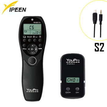 

YouPro YP-870 II S2 Wireless Shutter Timer Remote for Sony HX300 HX50 HX60 RX100II a58 NEX-3NL a7 a7S a7SII a7RII a6300 a5000