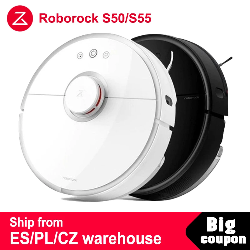 моющий пылесос Xiao mi Roborock S50 S55 робот 2 для дома автоматический уборки пыли
