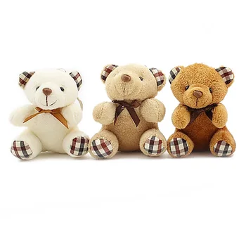 8cm mini Bear Stuffed Animals Plush Toys For Children Kawaii Plush Soft Toys Keychain Baby 8cm mini Bear Stuffed Animals Plush Toys For Children Kawaii