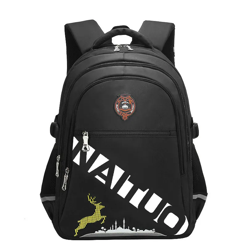 

Night Reflection Strip Kids Backpack Teenager Orthopedic Waterproof Schoolbags Animal Bookbags Primary Escolar Satchel Mochila