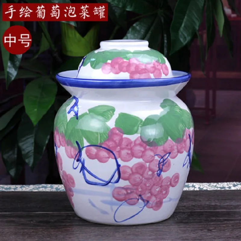 Герметичная баночка Kimchi Jingdezhen для керамики и маринованной хранения сычуаньского