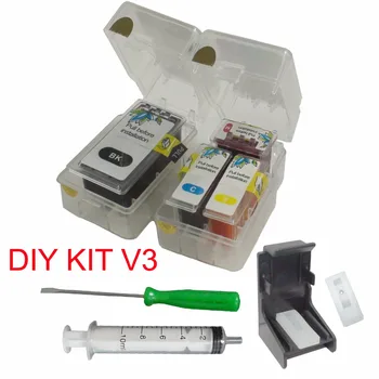 

Smart DIY Refill kit For Genuine 240 241 CANON MG2120 MG2220 MG3120 MG3122 MG3220 MG3222 MG3520 MG3522 MG3620 Ink Cartridge V3