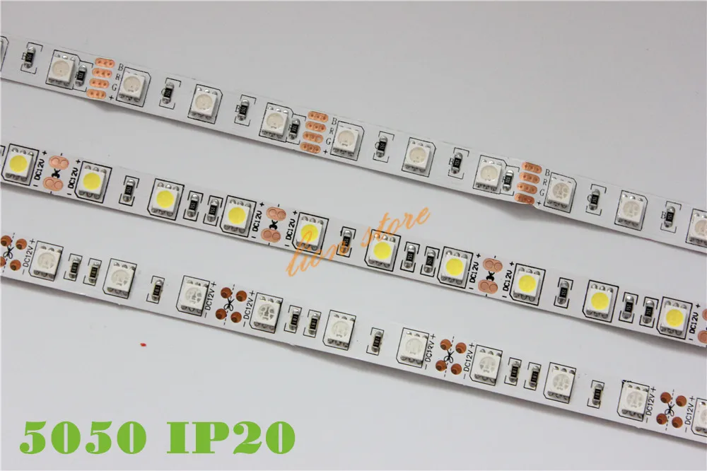 Светодиодный светильник 5050 5630 3528 2835 DC 12 В ip20 /65/67 водонепроницаемый гибкий 5 м 60/120