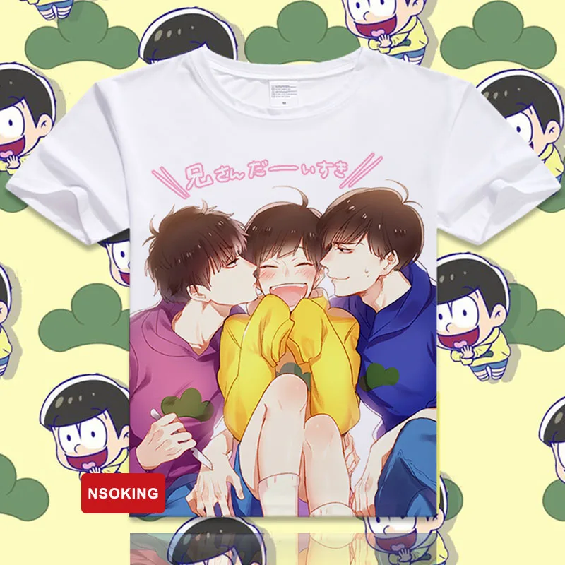 Футболка Osomatsu san костюм для косплея аниме Juushimatsu Ichimatsu Karamatsu футболка Mr. модные