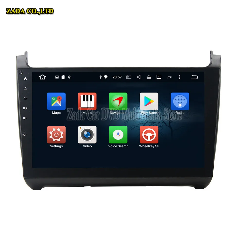 NAVITOPIA 10 1 дюймов 4 Гб + 64 8 Core Автомобильный gps навигация для VW POLO 2015 с Bluetooth/wi fi