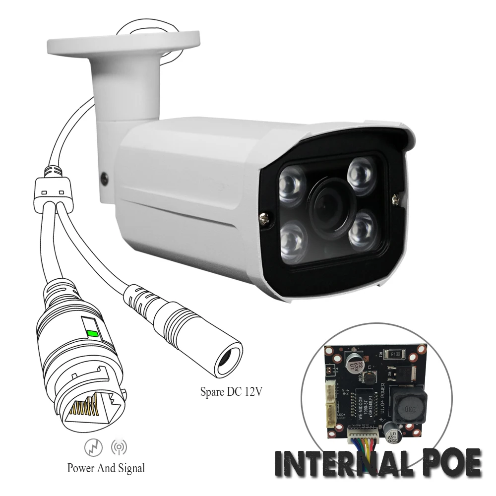  HJT Full-HD 1080P 2.0MP IP Camera lowillumination IR Night Vision CCTV Surveillance Security Outdoo