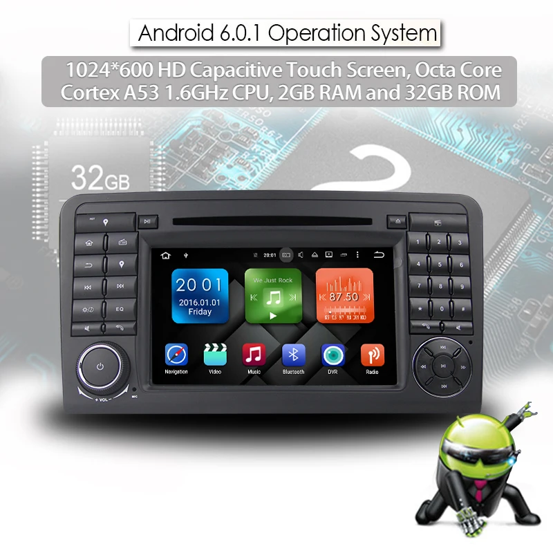 Flash Deal HIFIF Eight Core 2GB RAM 3G WIFI Android 6.01 Car DVD Radio For Mercedes/Benz ML GL Class W164 ML300 ML350 ML450 ML500 2005-2012 6 Flash Deal HIFIF Eight Core 2GB RAM 3G WIFI Android 6.01 Car DVD Radio For Mercedes/Benz ML GL Class W164 ML300 ML350 ML450 ML500 2005-2012 6