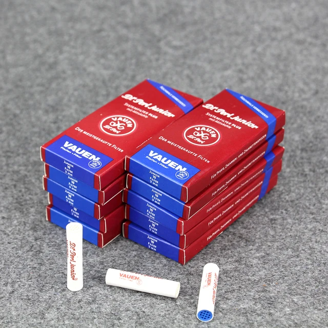 100 Pieces 9mm Filters Vauen Smoking Pipe Filter Tobacco Pipe Filters