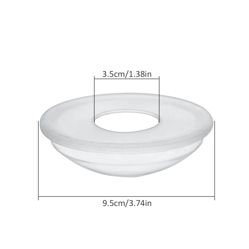 2Pairs Reusable Anti-Overfill Breast Pad Baby Feeding Breast Pad Washable Breathable Nursing Pad Waterproof Mom Postpartum P (4)