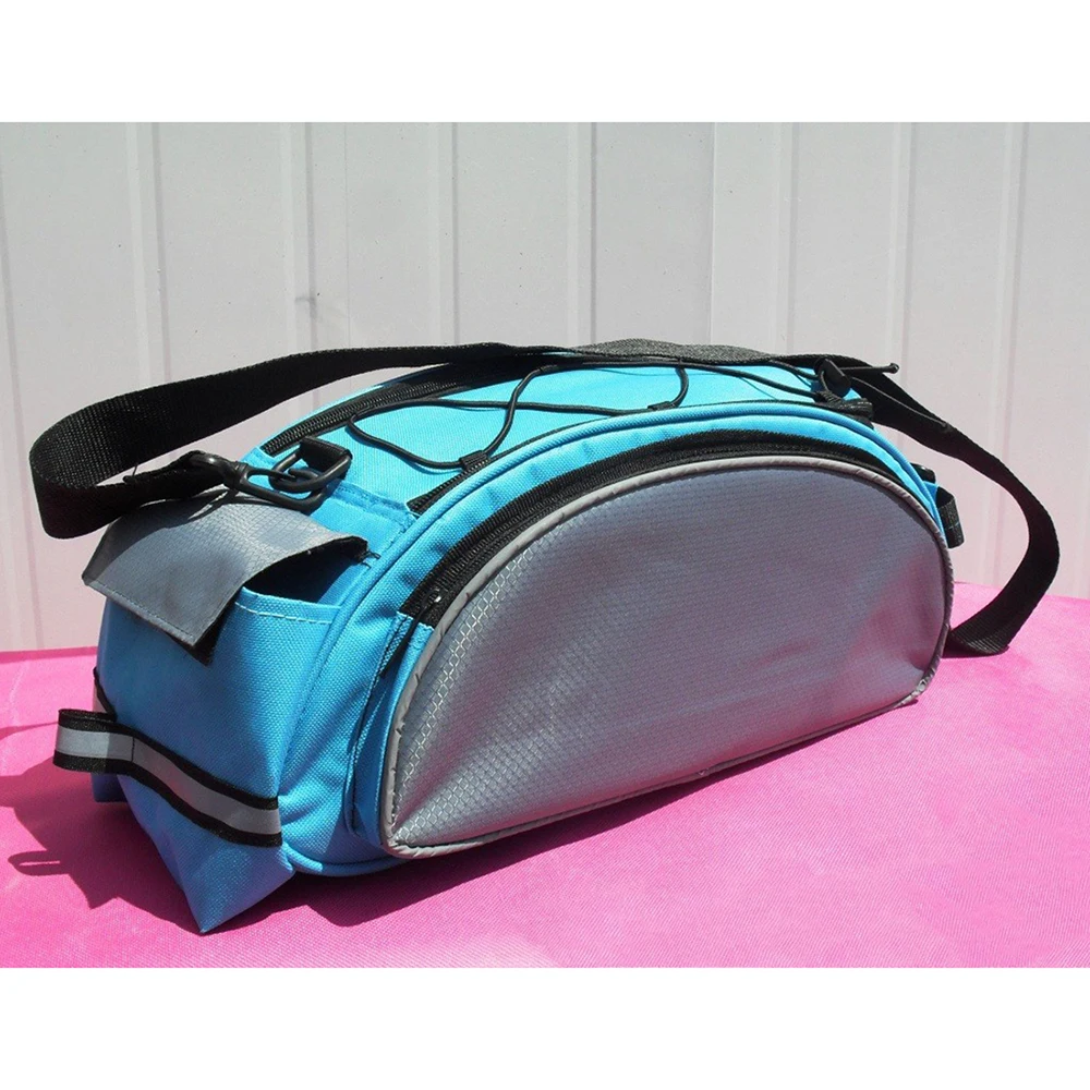 Велосипедные сумки водонепроницаемые двойные молнии велосипедные сумки-Багажники горный велосипед седло багажник багаж велосипедная Стойка Сумка спортивные чехлы