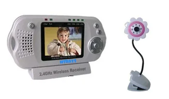 

New Arrival 2.4Ghz Wireless baby monitor, flower camera ,2.5 inch LCD Screen for your baby