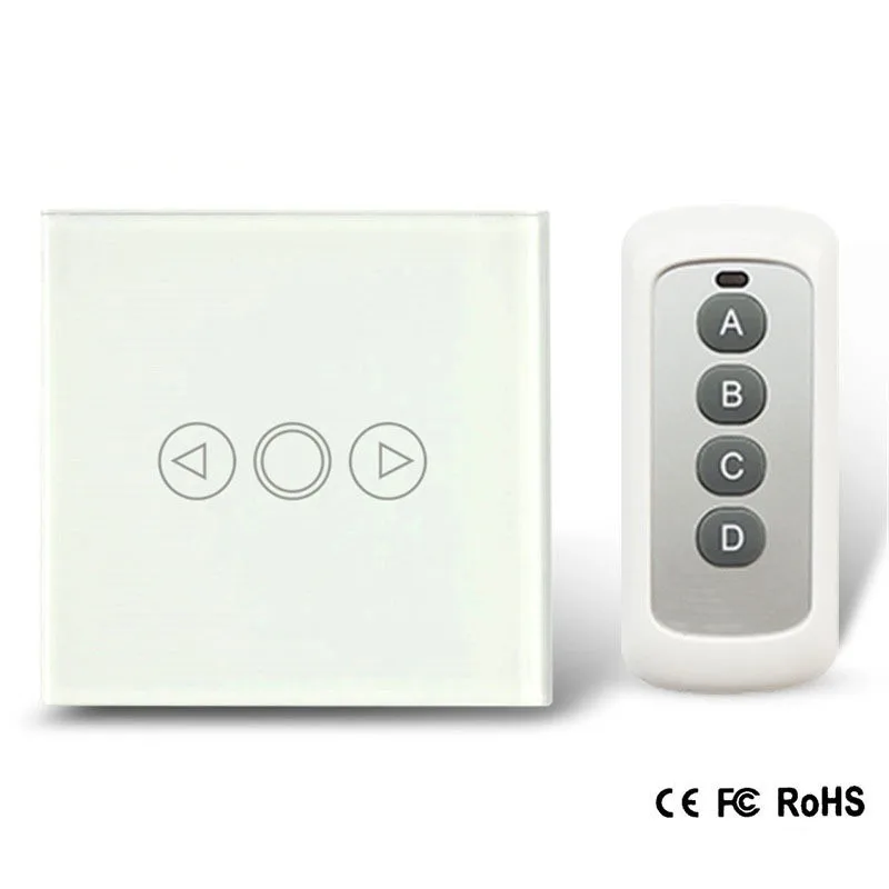 EU-Standard-Wireless-Dimmer-Switch-Touch-Remote-Control-Dimmer-Light-Switch-Crystal-Glass-Panel-with-LED (1)