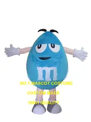 Синий шоколадные конфеты талисмана (может менять цвет) Оптовая Взрослый размер мультфильм конфеты тема карнавал нарядное платье 3441