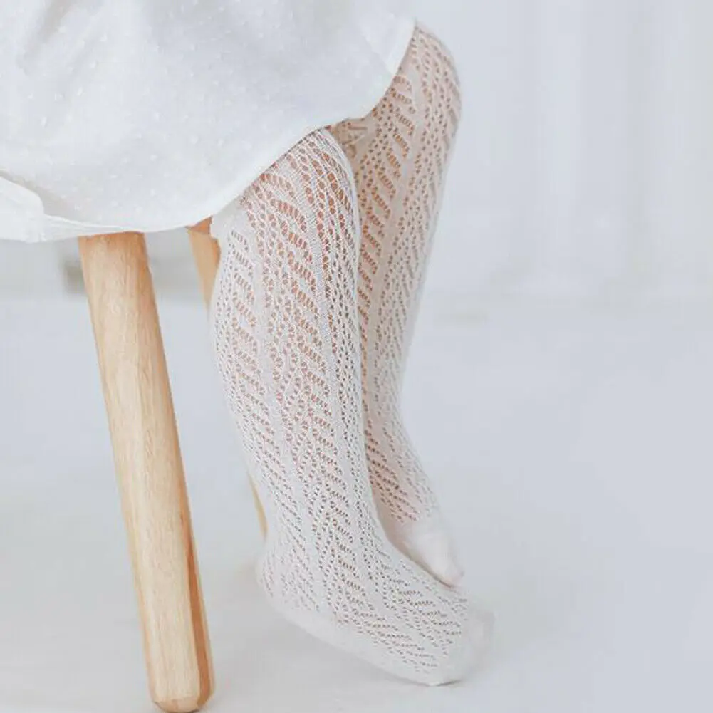 

2019 New Infant Summer Knee High Stockings Mesh Cotton Baby Anti Slip Breathable Stocking