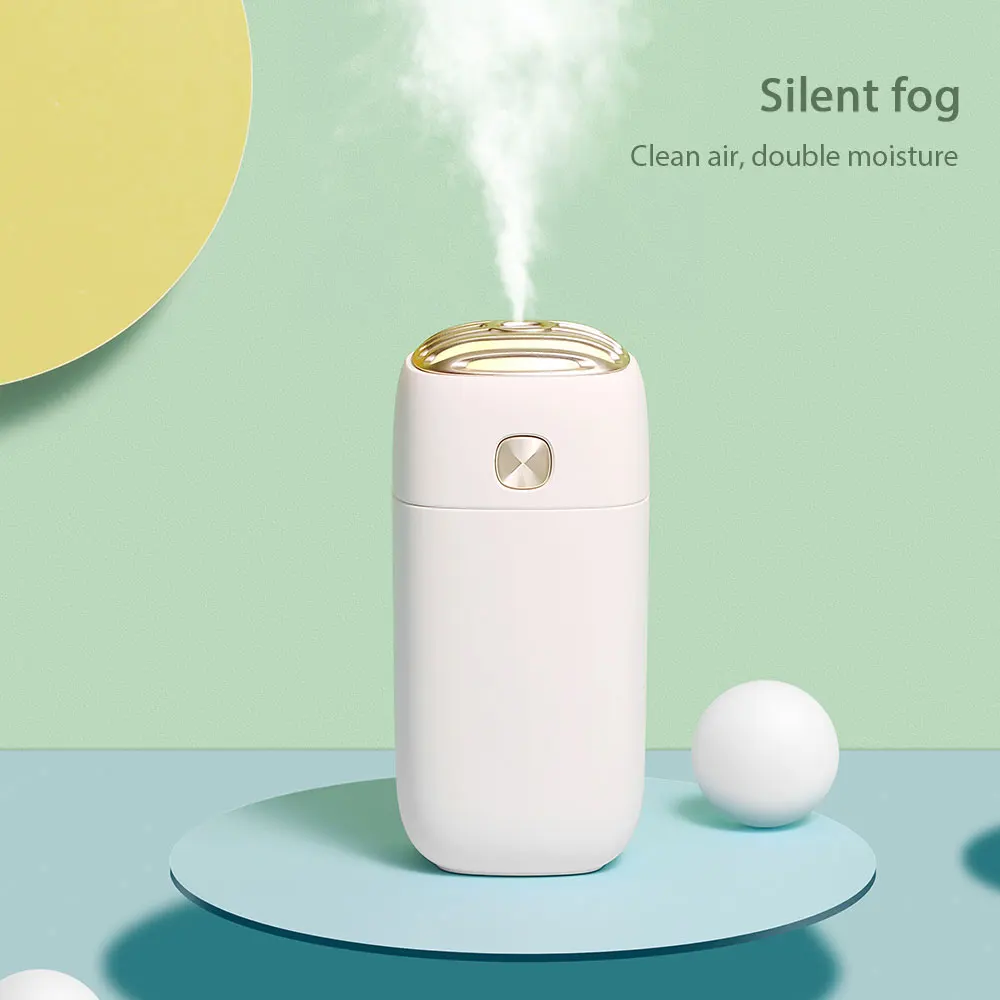 

Zaiwan Car Humidifier Big Capacity Heavy Fog Intelligent Ultrasonic Type-C Operated Cool Air Humidifier for Bedroom Indoor