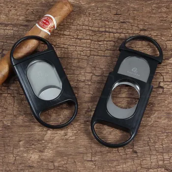 

GALINER Plastic Cigar Cutter Sharp Double Blades Stainless Steel Cutters Metal Cigarette Cutter Scissor Smoking Cigar Gadgets