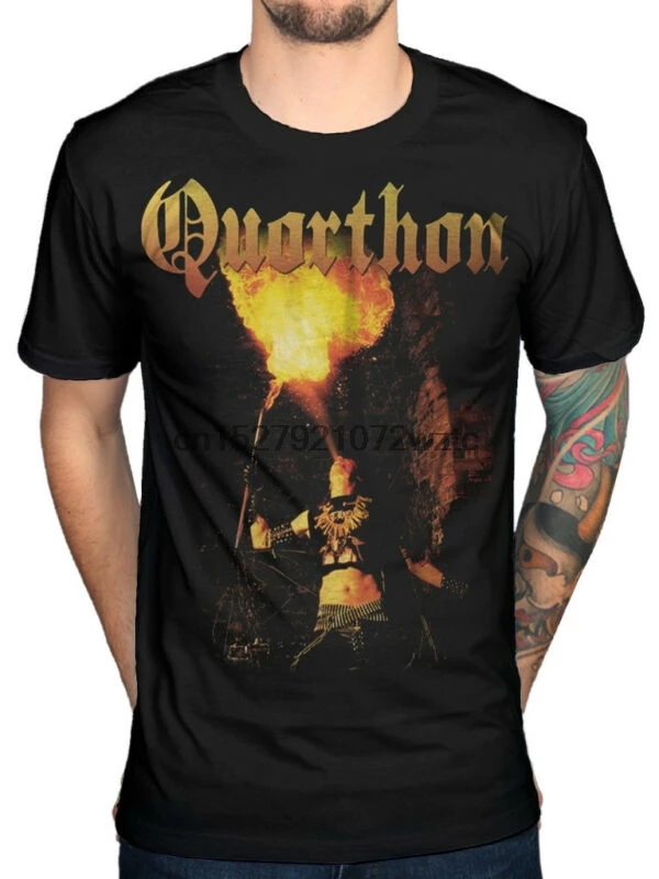 

Quorthon Hail The Hordes T-Shirt Bathory Octagon Hammerheart Requiem