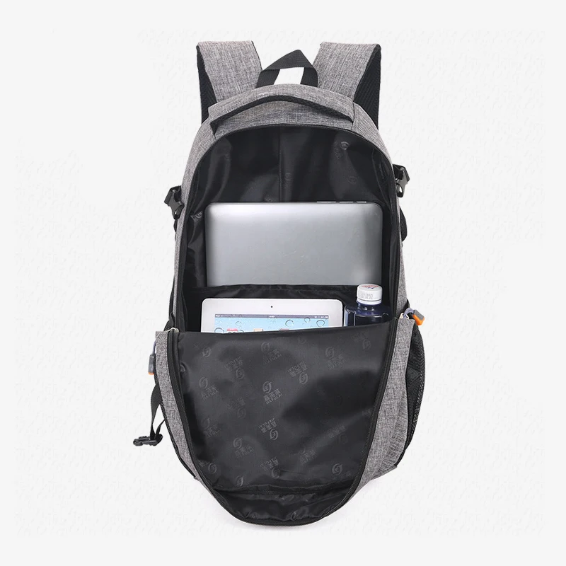 School Backpack New Fashion Men's Backpack Bag Male Polyester Laptop Backpack Computer Bags high school student college students bag male