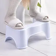 Ванная комната Анти запор для детей складной пластиковый табурет для ног приседание табурет Туалет дропшиппинг дети табурет для ног анти запор