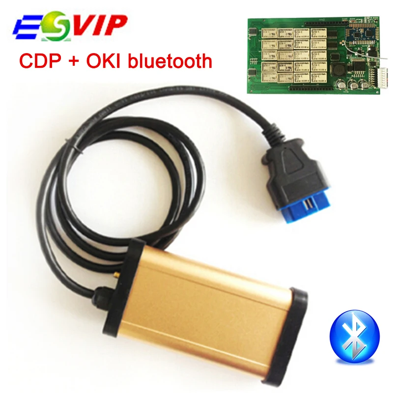 Цена за Качество 2015. R1 версия новый золотой cdp TCS CDP OKI (M6636B OKI Чип) + bluetooth с OKI чип для автомобилей грузовики CDP Pro СКАНЕР Цена за Качество 2015. R1 версия новый золотой cdp TCS CDP OKI (M6636B OKI Чип) + bluetooth с OKI чип для автомобилей грузовики CDP Pro СКАНЕР