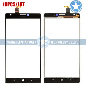 

10pcs/lot 100% Original OEM Front Panel Outer Glass Lens Touch Screen Digitizer Replacement Part for Nokia Lumia 1520 (Black)