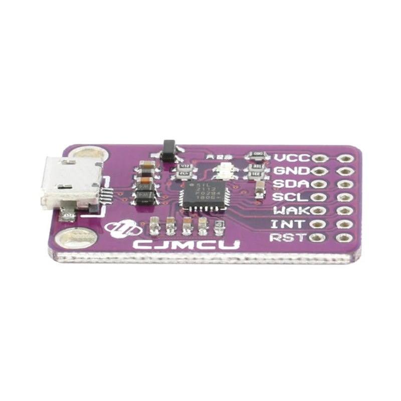 Плата фиксации CP2112 USB к SMBus I2C модуль связи 2 0 MicroUSB 2112 набор для оценки сенсорного