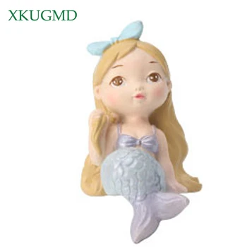 

Personality Mermaid Small Decoration Living Room Bedroom Car Decoration Aquarium Landscaping Home Craft Small Gifts